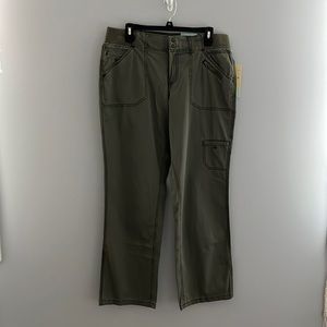 Dusty Olive Cargo Pants - Size 12 - NWT